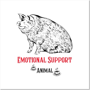 Emotional Support Animal Posters and Art